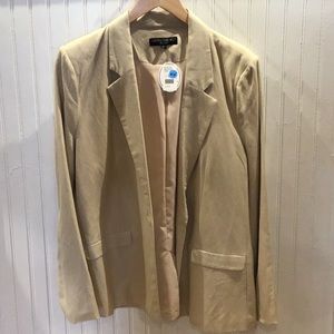 Central Park West Hudson Linen Blazer